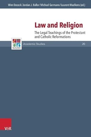 Bild des Verkufers fr Law and Religion zum Verkauf von moluna