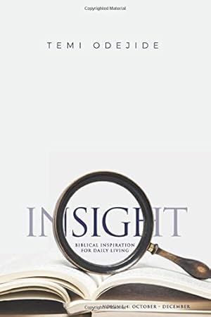 Immagine del venditore per Insight: Biblical Inspiration For Daily Living Volume 4 venduto da WeBuyBooks