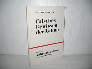 Bild des Verkufers fr Falsches Gewissen der Nation: Deutsche National-Zeitung und Soldaten-Zeitung. zum Verkauf von buecheria, Einzelunternehmen