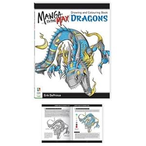 Seller image for Manga to the Max Drawing and Colouring Book: Dragons (Paperback) for sale by Grand Eagle Retail