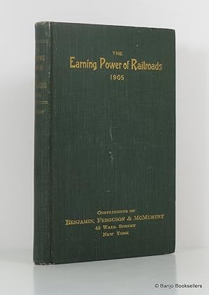 Immagine del venditore per The Earning Power of Railroads 1905 venduto da Banjo Booksellers, IOBA