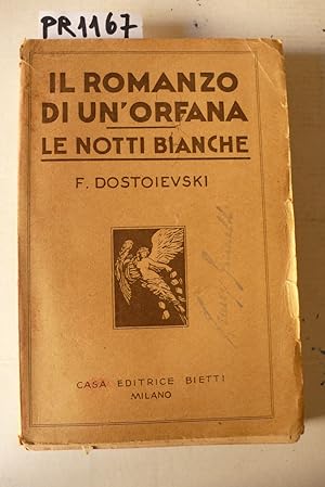 Immagine del venditore per Il romanzo di un'orfana, Le notti bianche venduto da Studio Bibliografico Restivo Navarra