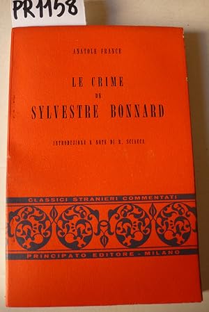 Le crime de Sylvestre Bonnard