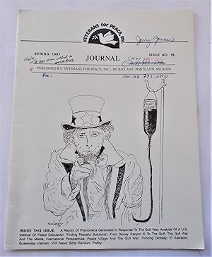 Seller image for Veterans for Peace, Inc. Journal (Issue No. 16 - Spring 1991) for sale by Bloomsbury Books
