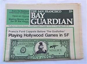 Immagine del venditore per The San Francisco Bay Guardian (Vol. 6 No. 12 - August 16, 1972): The Bay Area's Alternative Newspaper venduto da Bloomsbury Books