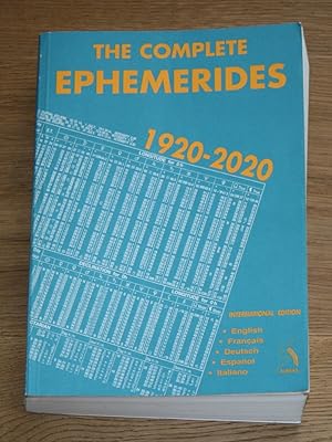 The Complete Ephemerides 1920-2020. International edition.