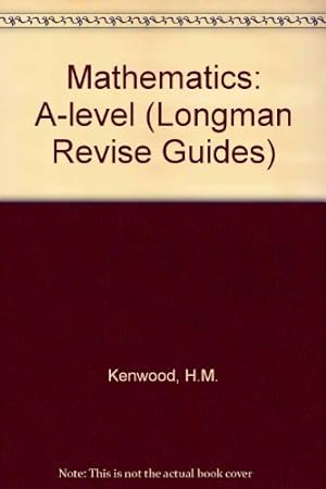 Imagen del vendedor de A-level (Longman Revise Guides) a la venta por WeBuyBooks