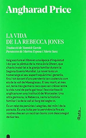 Seller image for La vida de la Rebecca Jones for sale by WeBuyBooks