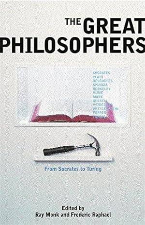 Seller image for The Great Philosophers: From Socrates to Turing for sale by WeBuyBooks