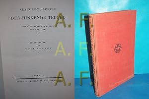 Image du vendeur pour Der hinkende Teufel Alain Ren Lesage. Mit Wiederg. d. Kupfer [Taf.] von Marillier. Hrsg. von Curt Moreck mis en vente par Antiquarische Fundgrube e.U.