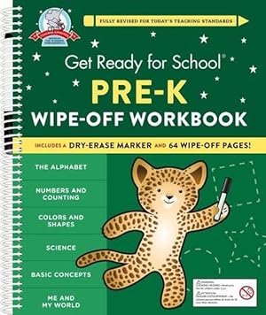 Seller image for Get Ready for School: Pre-K Wipe-Off Workbook (Spiral) for sale by Grand Eagle Retail