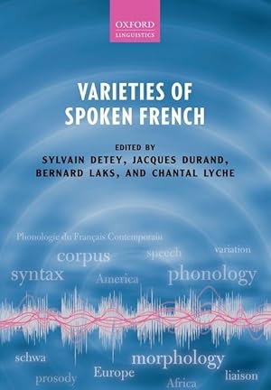 Bild des Verkufers fr Varieties of Spoken French zum Verkauf von moluna