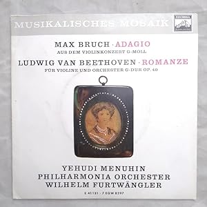 Seller image for Bruch - Adagio / Beethoven- Romanze [Vinyl 7"]. for sale by KULTur-Antiquariat