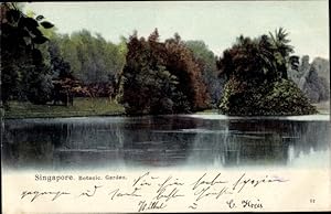 Bild des Verkufers fr Ansichtskarte / Postkarte Singapore Singapur, Botanic Garden zum Verkauf von akpool GmbH