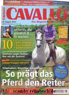 Cavallo, Ausgabe August 2011