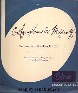 Sinfonie Nr. 29 A-Dur KV 201