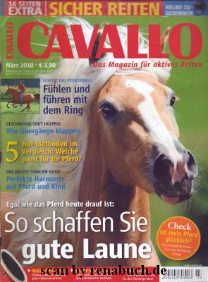 Cavallo, Ausgabe März 2010