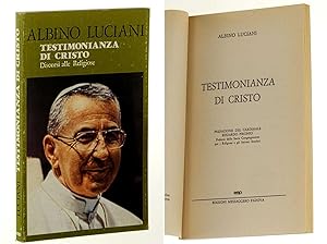 Seller image for Testimonianza di Cristo - Discorsi alle Religiose. for sale by Antiquariat Lehmann-Dronke