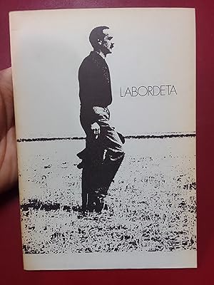 Labordeta. Programa del concierto del 7 de diciembre de 1973 en Pamplona, en la Casa de Cultura d...