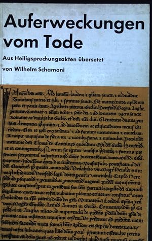 Seller image for Auferweckungen vom Tode. Das wahre Gesicht des Heiligen. for sale by books4less (Versandantiquariat Petra Gros GmbH & Co. KG)