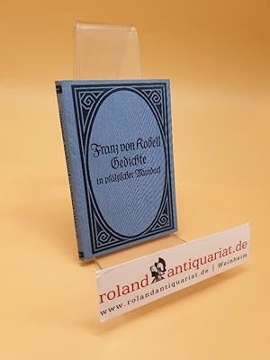 Bild des Verkufers fr Gedichte in pflzischer Mundart zum Verkauf von Roland Antiquariat UG haftungsbeschrnkt