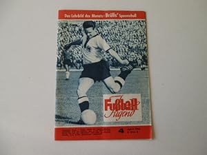 Fußball Jugend Heft Nr.4 April 1966 Vogts Schnellinger Nationalelf Seeler