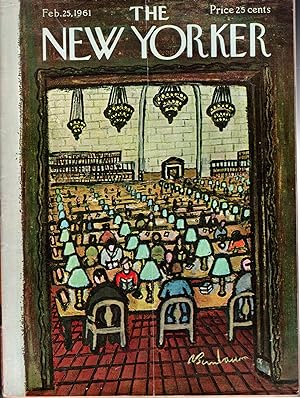 Image du vendeur pour The New Yorker Magazine: February 25, 1961 mis en vente par Dorley House Books, Inc.