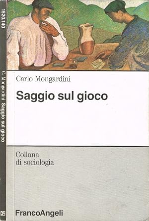 Bild des Verkufers fr Saggio sul gioco zum Verkauf von Biblioteca di Babele