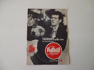 Fußball Jugend Heft Nr.12 Dezember1967 Fahrian Strehl Held Schulz