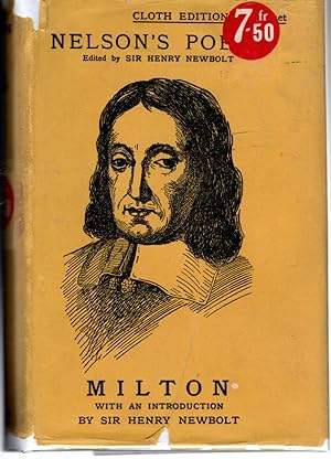 Bild des Verkufers fr John Milton (Nelson's Poets Series) zum Verkauf von Dorley House Books, Inc.