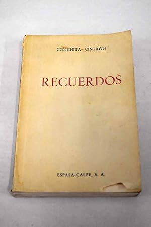 Seller image for Recuerdos for sale by Alcan Libros