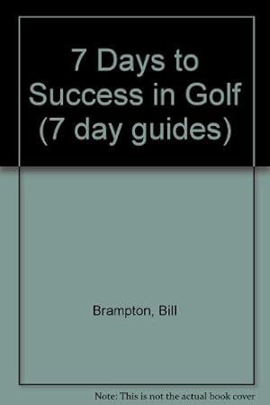 Seller image for 7 DAYS GOLF (7 day guides) for sale by WeBuyBooks