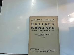 Bild des Verkufers fr Art Roman Eglises Romanes De Jean Vallery Radot 1931 zum Verkauf von JLG_livres anciens et modernes