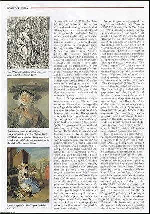 Seller image for William Hogarth's London : Satire & the street. An original article from the History Today Magazine, 2007. for sale by Cosmo Books