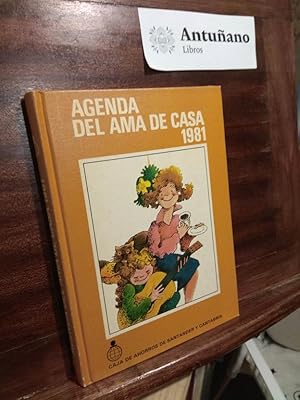 Imagen del vendedor de Agenda del ama de casa 1981 a la venta por Libros Antuano