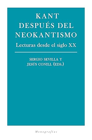 Imagen del vendedor de Kant despus del neokantismo a la venta por Midac, S.L.