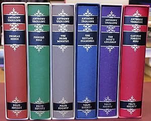 Six of his novels: Phineas Redux & Finn; The Prime Minister; The Eustace Diamonds; The Duke's Chi...