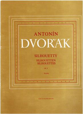 Bild des Verkufers fr Antonin Dvorak - Silhouetty- Silhouetten - Silhouettes OP. 8 Piano Gesamtausgabe zum Verkauf von PRIMOBUCH