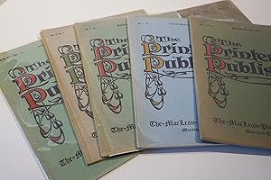 The Canadian Printer & Publisher. 6 Issues. 1908-1910