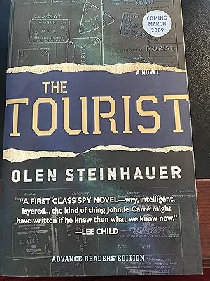 Seller image for The Tourist / ("Milo Weaver" Series #1), Advance Reading Edition, First Edition, New for sale by Park & Read Books