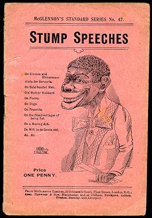 Imagen del vendedor de Stump Speeches (McGlennon's Standard Series No. 47) a la venta por Little Stour Books PBFA Member