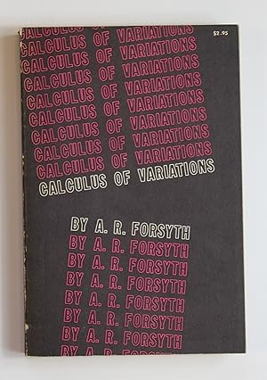 Imagen del vendedor de Calculus of Variations a la venta por Our Kind Of Books