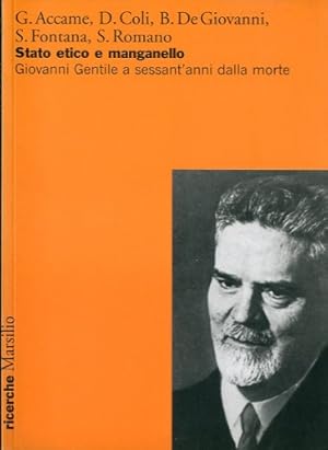 Immagine del venditore per Stato etico e manganello. venduto da LIBET - Libreria del Riacquisto