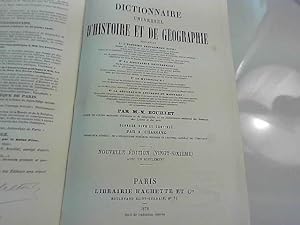 Bild des Verkufers fr Dictionnaire Universel D'histoire Et De Geographie [1878] zum Verkauf von JLG_livres anciens et modernes