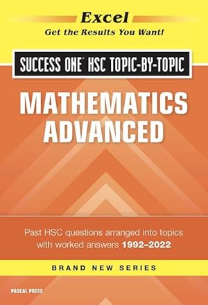 Imagen del vendedor de Excel Success One Hsc Mathematics Advanced Topic-by-Topic Years 11-12 (Paperback) a la venta por Grand Eagle Retail