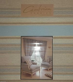 William O'hanlon Cambrian Fabrics. Fabric Samples. A book of original fabrics, each page with a l...