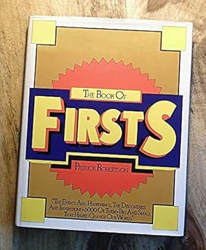 Bild des Verkufers fr Book of Firsts zum Verkauf von WeBuyBooks