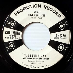 Seller image for You're The One Who Knows / What More Can I Say [7" 45 rpm Promo] for sale by Kayleighbug Books, IOBA