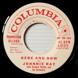 Imagen del vendedor de Here and Now / Call Me Yours [7" 45 rpm Promo] a la venta por Kayleighbug Books, IOBA