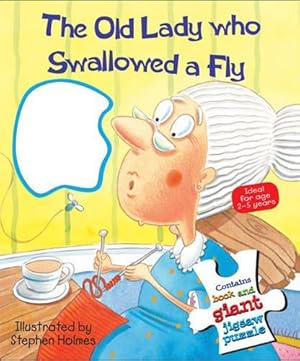 Bild des Verkufers fr The Old Lady Who Swallowed a Fly (Jigsaw Book) zum Verkauf von WeBuyBooks